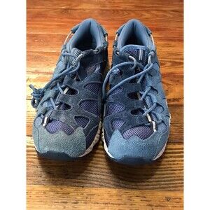ASICS Gel-Mai Lace Up  Men 8.5 Sneakers Shoes Casual  Blue suede H812L EUC